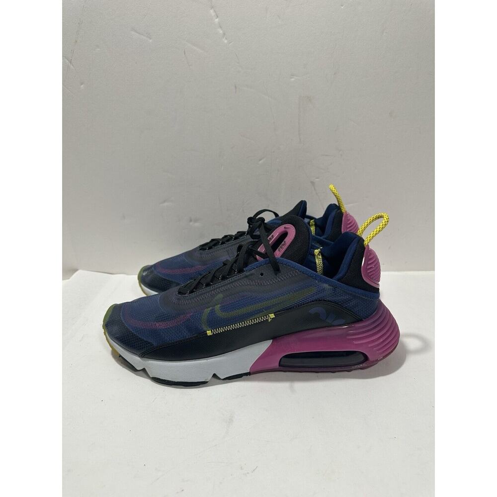 Nike Air Max 2090 Blue Void Active Fuchsia Sneaker Shows Sz 11.5 Men’s